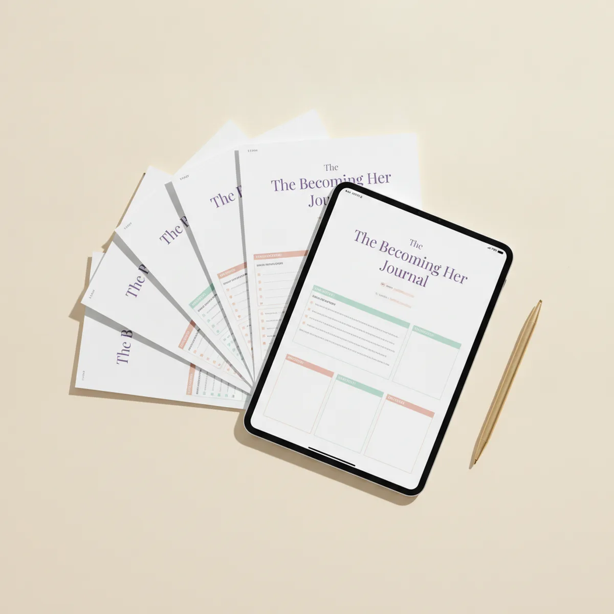 The Becoming Her Journal
